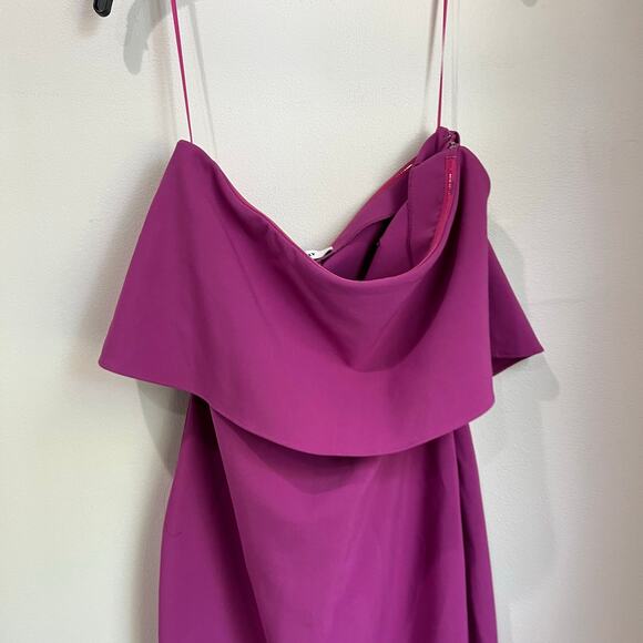 Likely Driggs Strapless Ruffled Pencil Dress in Color Deor Size 8 - Picture 9 of 13